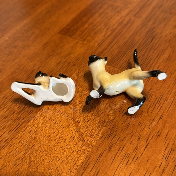 Vintage Bone China Siamese cats - Picture 5 of 6